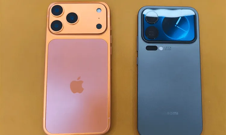 تفاوت اپل 17 پرومکس و شیائومی 17پرومکس
